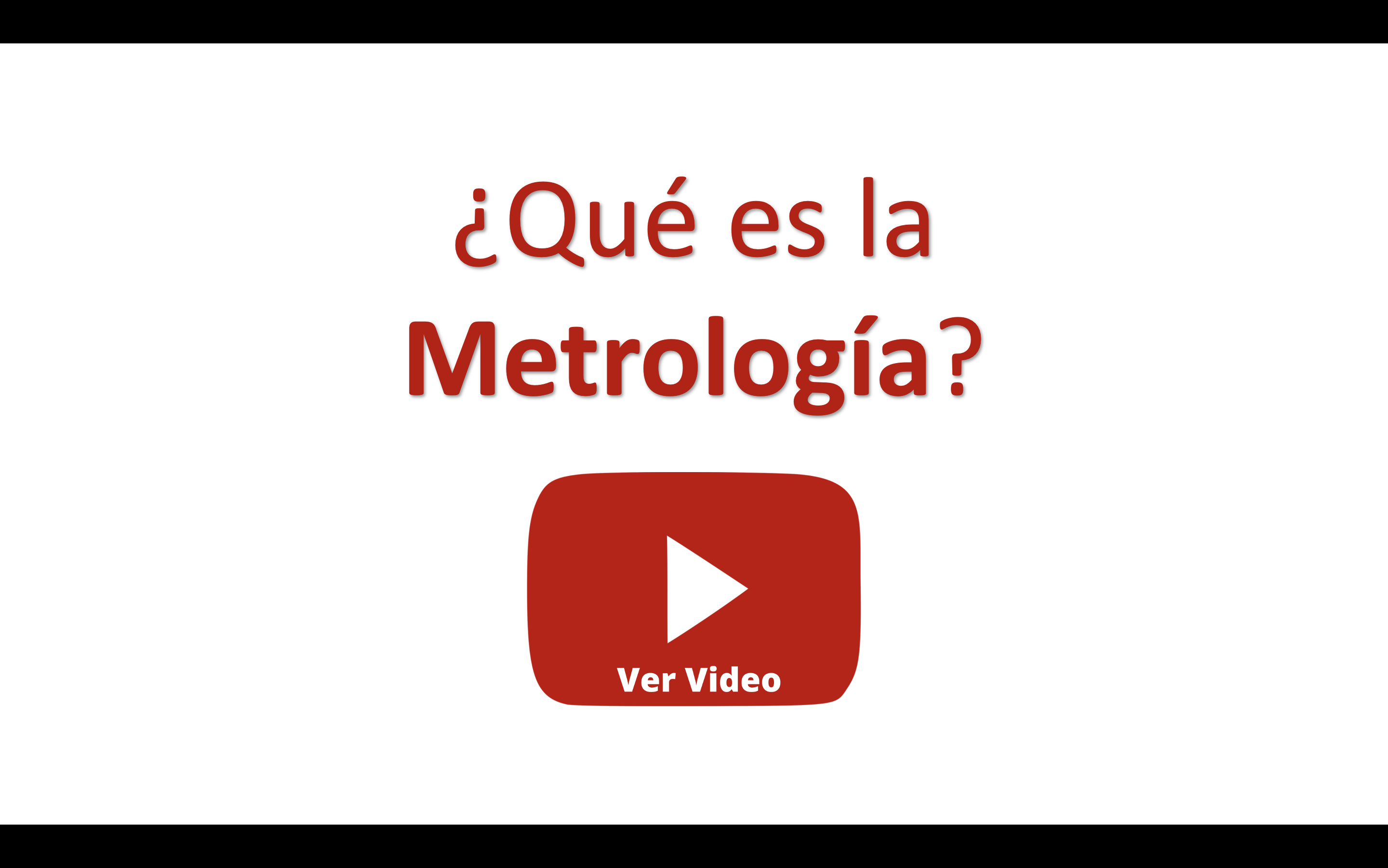 Qué es Metrología