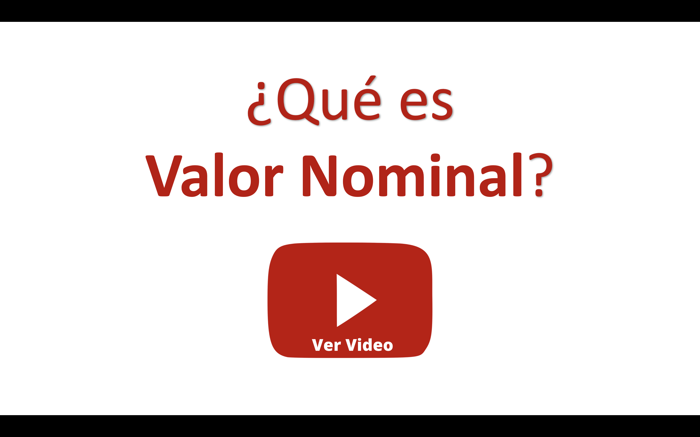 Valor nominal